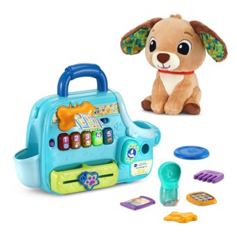 Open full size image 
      VTech® Cutie Paws Puppy Carrier™ - Blue
    